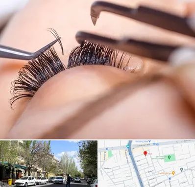 سالن کاشت مژه در کوی فیروز تبریز