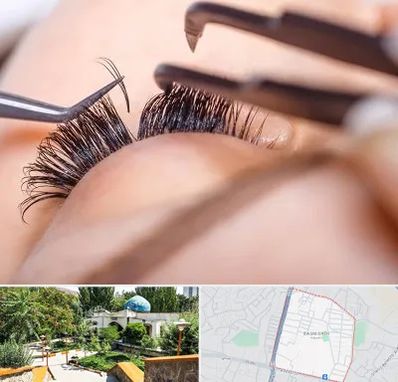 سالن کاشت مژه در باغمیشه تبریز