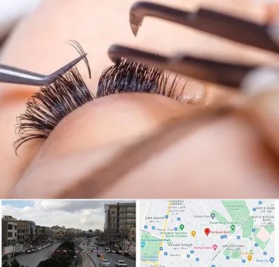 سالن کاشت مژه در بلوار فردوسی مشهد