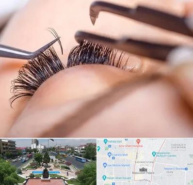 سالن کاشت مژه در بهارستان