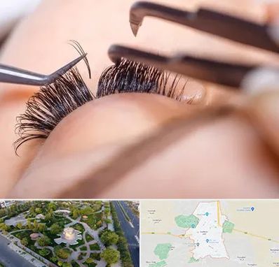 سالن کاشت مژه در کاشمر