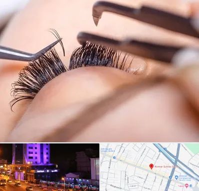 سالن کاشت مژه در آبرسان تبریز