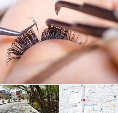 سالن کاشت مژه در خیابان توحید اصفهان