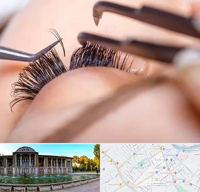 سالن کاشت مژه در عفیف آباد شیراز