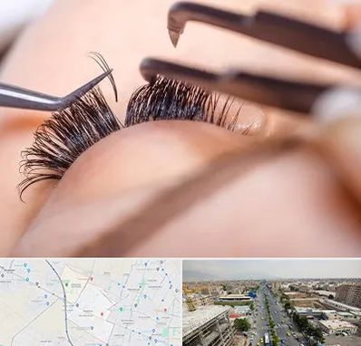 سالن کاشت مژه در حصارک کرج