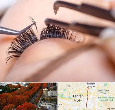 سالن کاشت مژه در ولیعصر