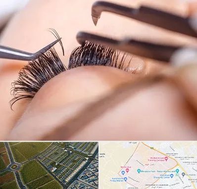 سالن کاشت مژه در الهیه مشهد