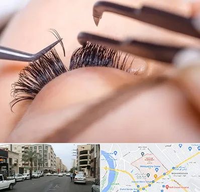 سالن کاشت مژه در زیتون کارمندی اهواز