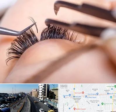 سالن کاشت مژه در پیروزی