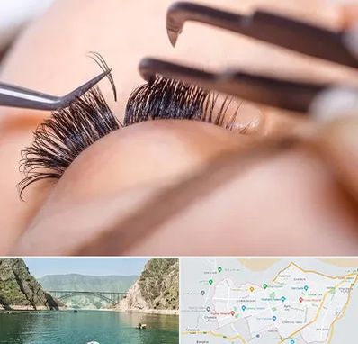 سالن کاشت مژه در ایلام