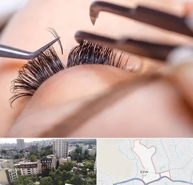 سالن کاشت مژه در اوین