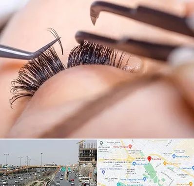 سالن کاشت مژه در بلوار توس مشهد