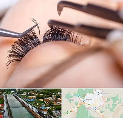 سالن کاشت مژه در مراغه