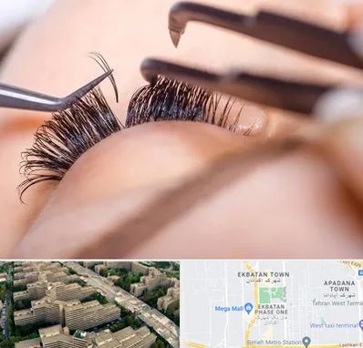 سالن کاشت مژه در اکباتان