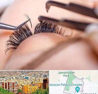 سالن کاشت مژه در نیاوران