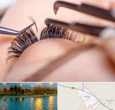 سالن کاشت مژه در قروه