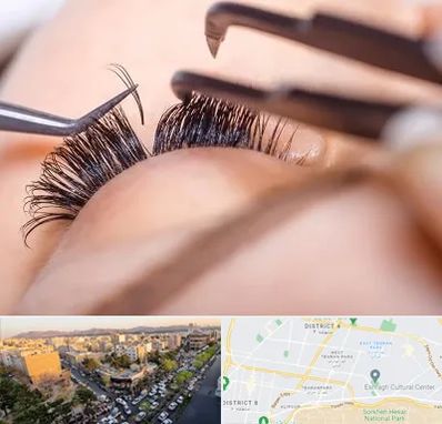 سالن کاشت مژه در تهرانپارس