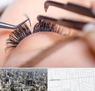 سالن کاشت مژه در جیحون