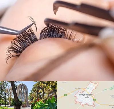 سالن کاشت مژه در نیشابور