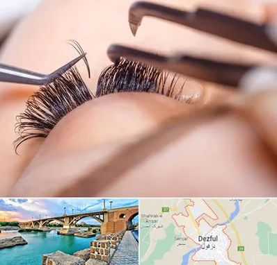 سالن کاشت مژه در دزفول