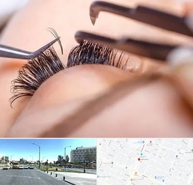 سالن کاشت مژه در بلوار کلاهدوز مشهد