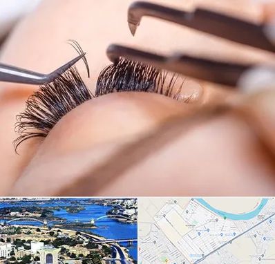 سالن کاشت مژه در کوروش اهواز