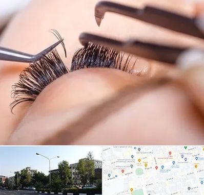 سالن کاشت مژه در میدان کاج