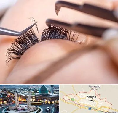 سالن کاشت مژه در زنجان