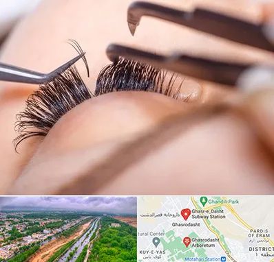 سالن کاشت مژه در قصرالدشت شیراز