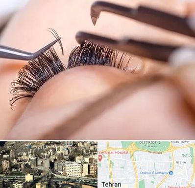 سالن کاشت مژه در مرزداران