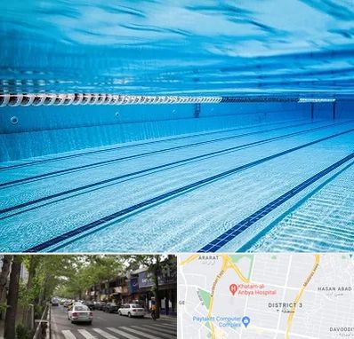 استخر شبانه روزی در ظفر 