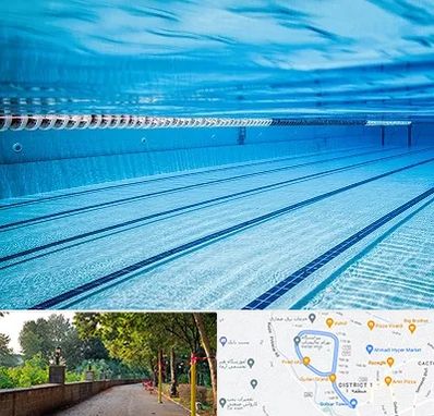 استخر شبانه روزی در بلوار گیلان رشت