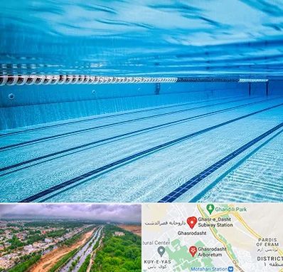 استخر شبانه روزی در قصرالدشت شیراز