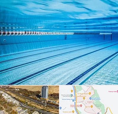 استخر شبانه روزی در خیابان نیایش شیراز