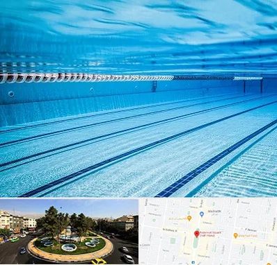 استخر شبانه روزی در هفت حوض