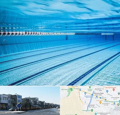 استخر شبانه روزی در شریعتی مشهد