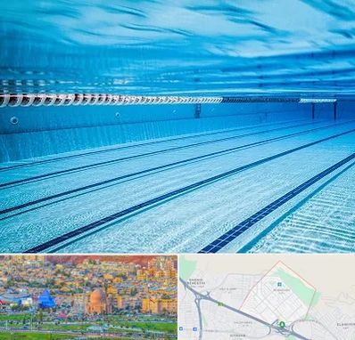 استخر شبانه روزی در رشدیه تبریز