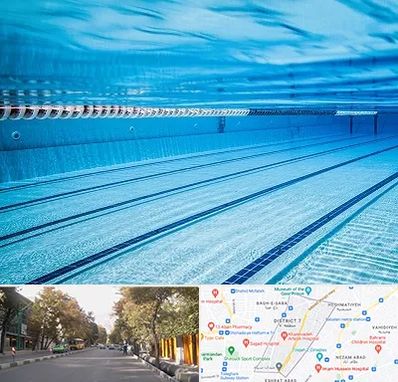 استخر شبانه روزی در شریعتی 