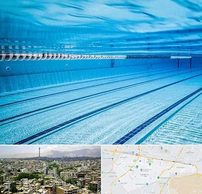 استخر شبانه روزی در منطقه 8 تهران