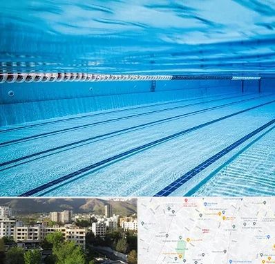 استخر شبانه روزی در دیباجی