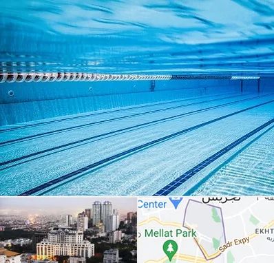 استخر شبانه روزی در الهیه 