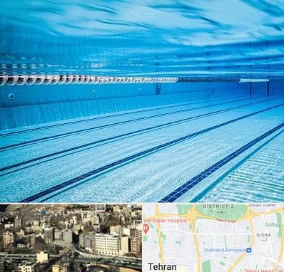 استخر شبانه روزی در مرزداران 