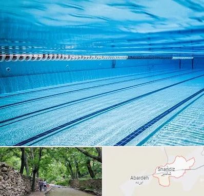 استخر شبانه روزی در شاندیز مشهد