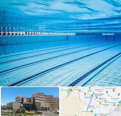 استخر شبانه روزی در صیاد شیرازی مشهد