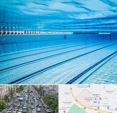 استخر شبانه روزی در گلشهر کرج