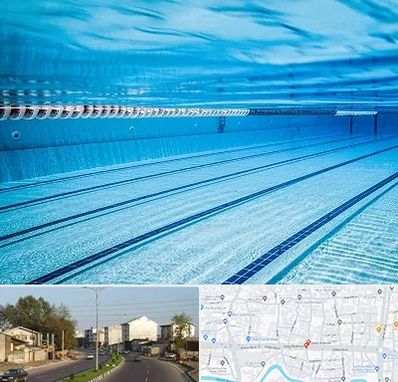 استخر شبانه روزی در ضیابری رشت