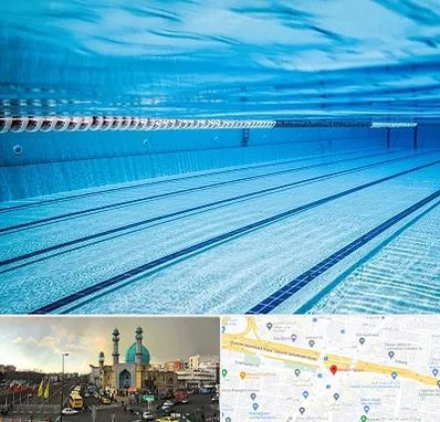 استخر شبانه روزی در رسالت