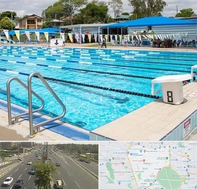 استخر روباز در منطقه 17 تهران