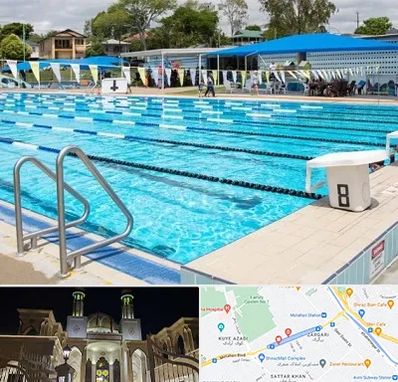 استخر روباز در زرگری شیراز