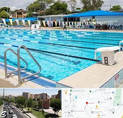 استخر روباز در شهرک آزمایش